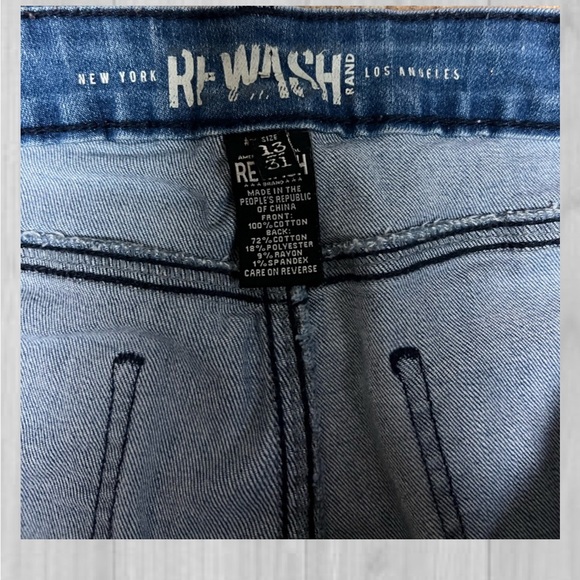 Rewash high rise blue jean - Picture 6 of 6